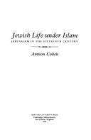 Cover for Jewish life under Islam