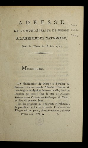 Cover for Adresse