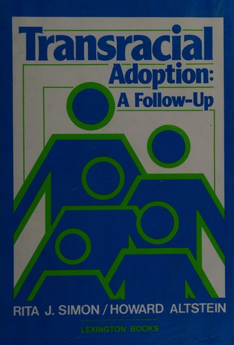 Cover for Transracial adoption