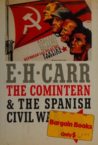 Cover for The Comintern and the Spanish Civil War