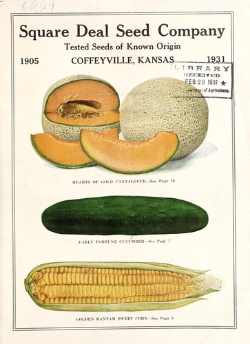 Cover for Square Deal Seed Co