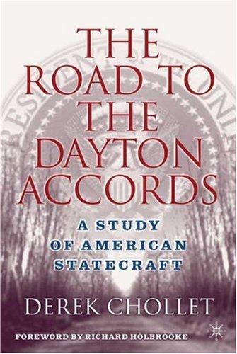 Cover for The Road to the Dayton Accords