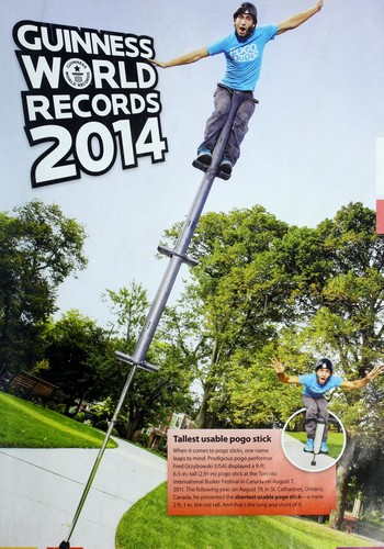 Cover for Guinness world records 2014