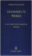 Cover for Schutzschriften gegen Johann Franz Budde