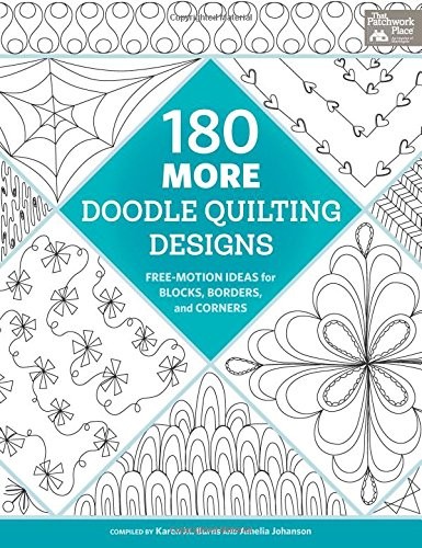 Cover for 180 More Doodle Quilting Designs
