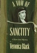 Cover for A vow of sanctity