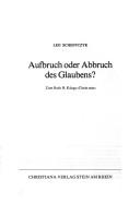 Cover for Aufbruch oder Abbruch des Glaubens?