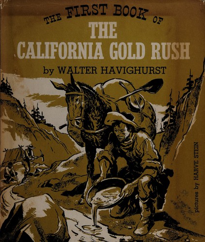 Cover for The first book of the California gold rush