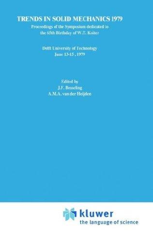 Cover for Trends in solid mechanics 1979