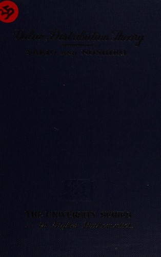 Cover for Value distribution theory