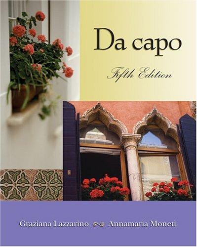 Cover for Da capo