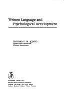 Cover for Written Lang Psych Devel