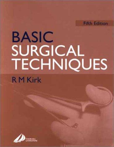 Cover for Basic Surgical Techniques