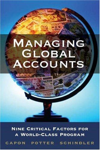 Cover for Managing global accounts