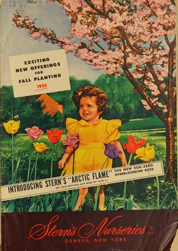 Cover for Exciting new offerings for fall planting 1955