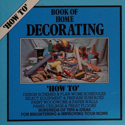Cover for Book of home decorating