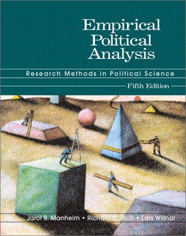 Cover for Empirical political analysis