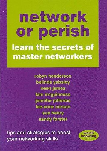 Cover for Network or Perish