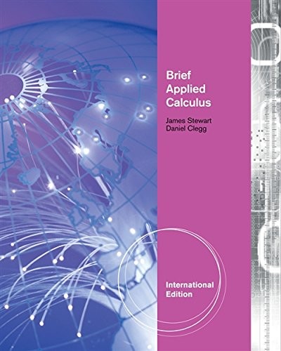 Cover for Brief Applied Calculus