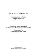 Cover for Féminin, masculin