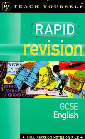 Cover for Rapid Revision Organiser (Rapid Revision: GCSE)
