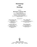 Cover for Hematology and oncology