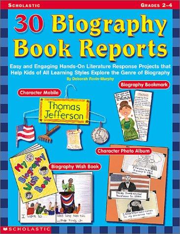 Cover for 30 Biography Book Reports
