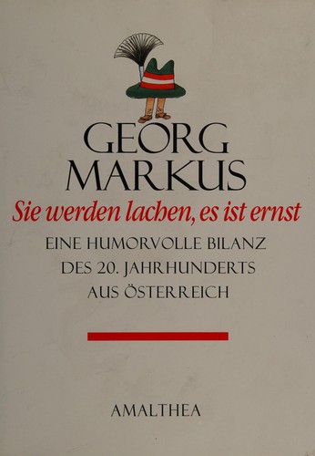 Cover for Sie werden lachen, es ist ernst