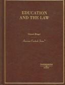 Cover for Education and the Law