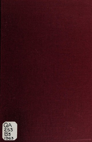 Cover for Théorie des opérations linéaires.