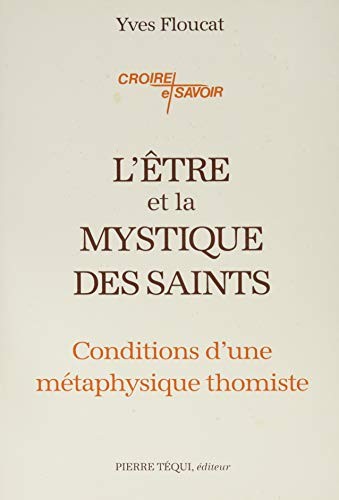 Cover for L' Être et la mystique des saints