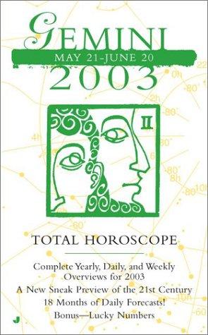 Cover for Total Horoscopes 2003