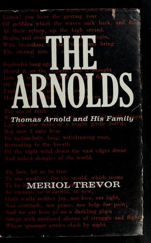 Cover for The Arnolds; Thomas Arnold and his family.