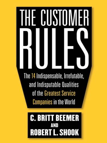 Cover for The Customer Rules