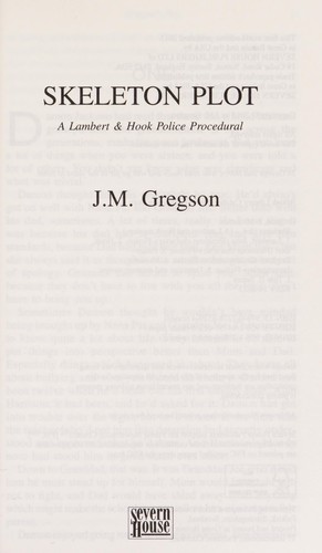 Cover for The skeleton plot