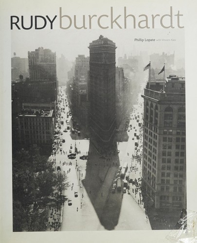 Cover for Rudy Burckhardt