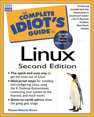 Cover for The complete idiot's guide to Linux