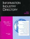 Cover for Information Industry Directory