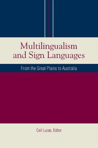 Cover for Multilingualism and Sign Languages