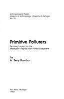 Cover for Primitive polluters