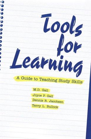 Cover for Tools for learning