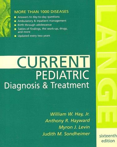 Cover for Current Pediatric Diagnosis & Treatment