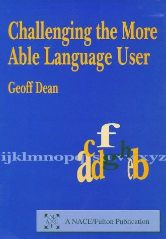 Cover for Challenging the more able language user