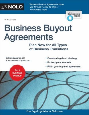 Cover for Business Buyout Agreements