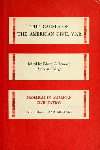Cover for The causes of the American Civil War.