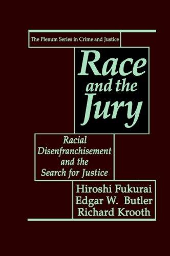 Cover for Race and the jury