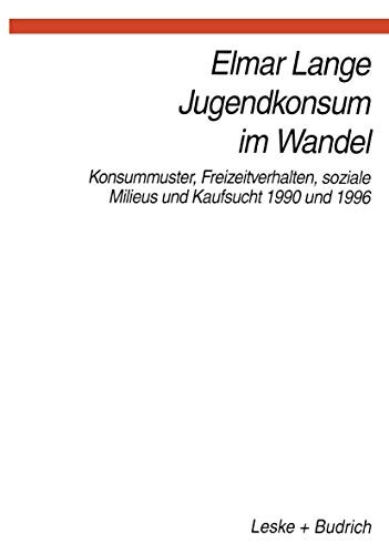 Cover for Jugendkonsum im Wandel