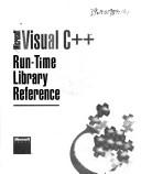 Cover for Microsoft Visual C[plus plus] run-time library reference.