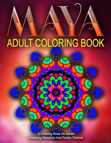 Cover for MAYA ADULT COLORING BOOKS - Vol.12
