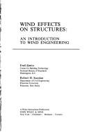 Cover for Wind effects on structures
